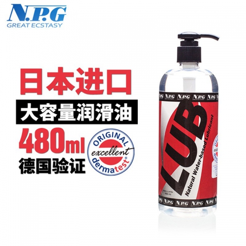 日本NPG人体润滑液剂spa男女房事夫妻私处水溶按压式按摩油性用品